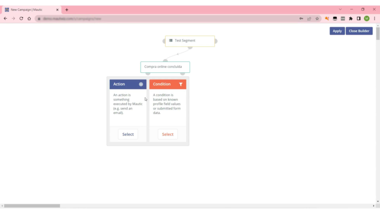 Creating a sms Campaign on mautic